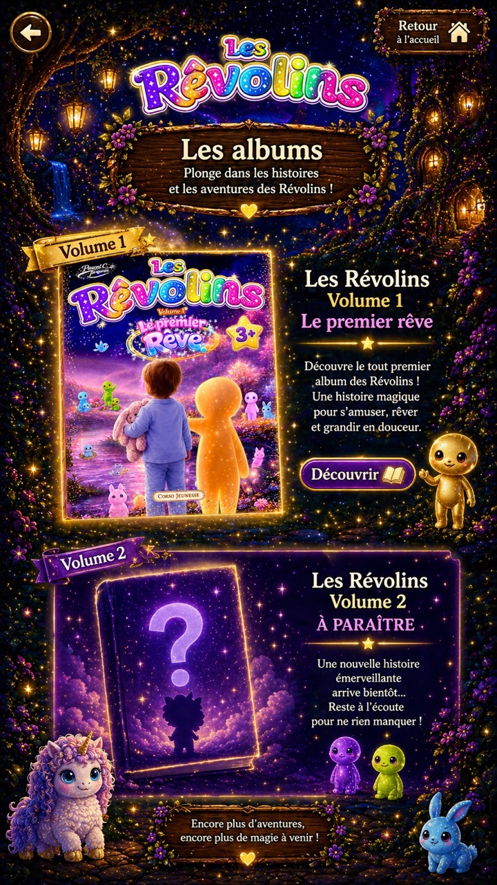 Accueil des albums